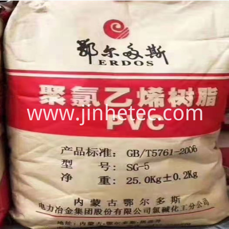 Beiyuan Brand PVC Resin SG5 China Manufacturer